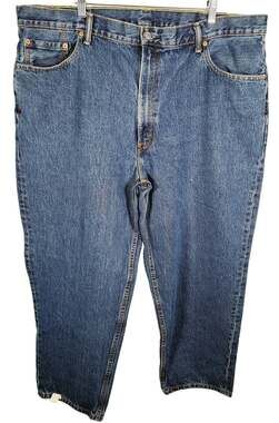 Vintage Levi's 560 Men's Denim Blue Jeans Regular Fit